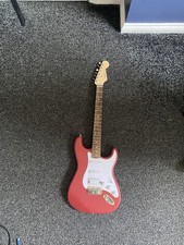 Squier Stratocaster Series Electric Guitar Red Solid Body 6-String Right-Hand