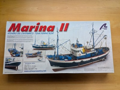 Holzbausatz Thunfischfänger ''Marina II'' 1:50 Artesania Latina RC tauglich