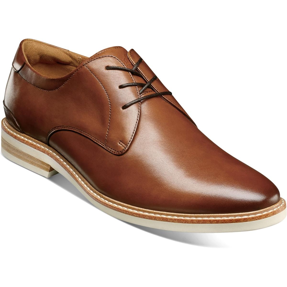 Мужские модельные туфли-оксфорды Florsheim Mens Highland Pt Ox коричневого цвета 11 Medium (D) BHFO 7421