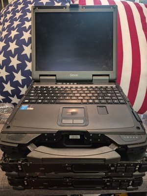 GETAC B300 Laptop Intel 3 Pack! For Parts SEE NOTES No HD No Battery No Cables