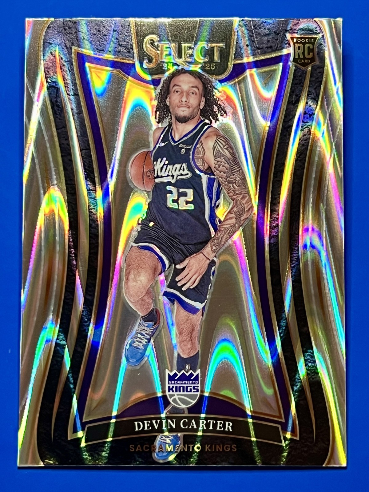 2024-25 Panini Select - Mezzanine DEVIN CARTER #381 Tectonic Prizm (RC)