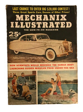 MECHANIX ILLUSTRATED Aug 1956 Magazine All about Scooters 08/56 Vespa