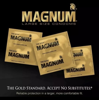 #ad Trojan Magnum Lubricated Condoms 50pk aExp 2030 Free lube included🌊 $28.00