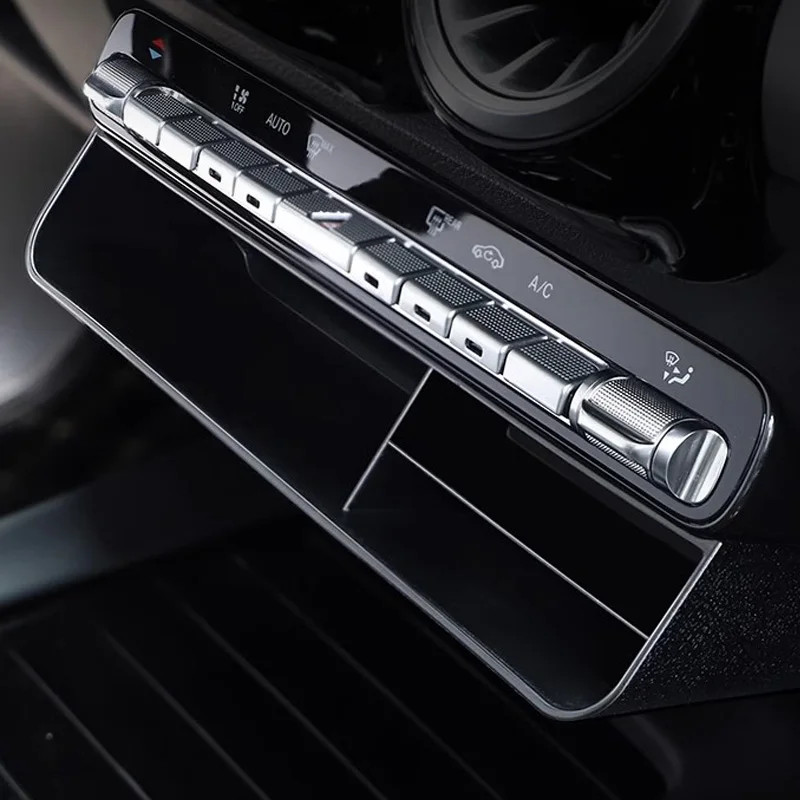 schwarze Organizer-Ablage für die Mittelkonsole - Ansicht 2 für Mercedes W177, W247, C118, X247 und H247