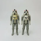 Vintage Kenner Star Wars AT-AT Driver 1980 Set Of 2 Loose Action Figure Toys HK