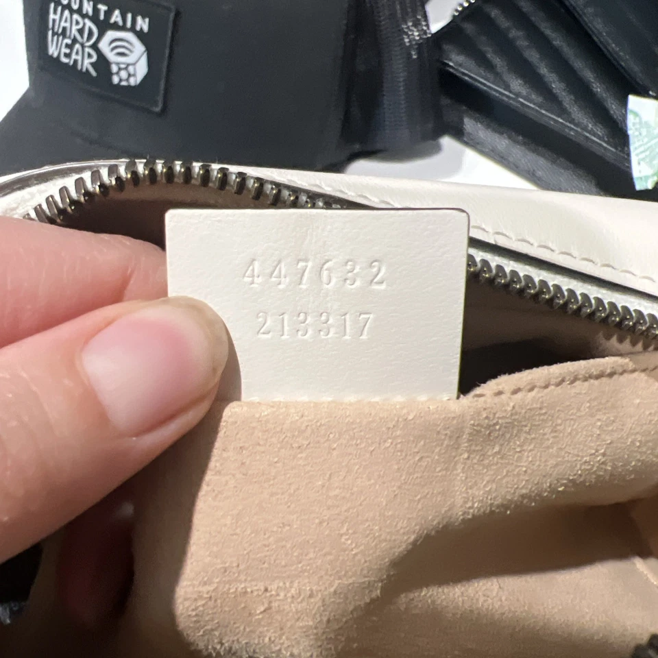 Bandolera GUCCI Marmont Camera blanca Foto 4 de 4