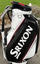 Srixon Tour Staff Golf Bag Black/White/Red/10.5” Top 5 Dividers