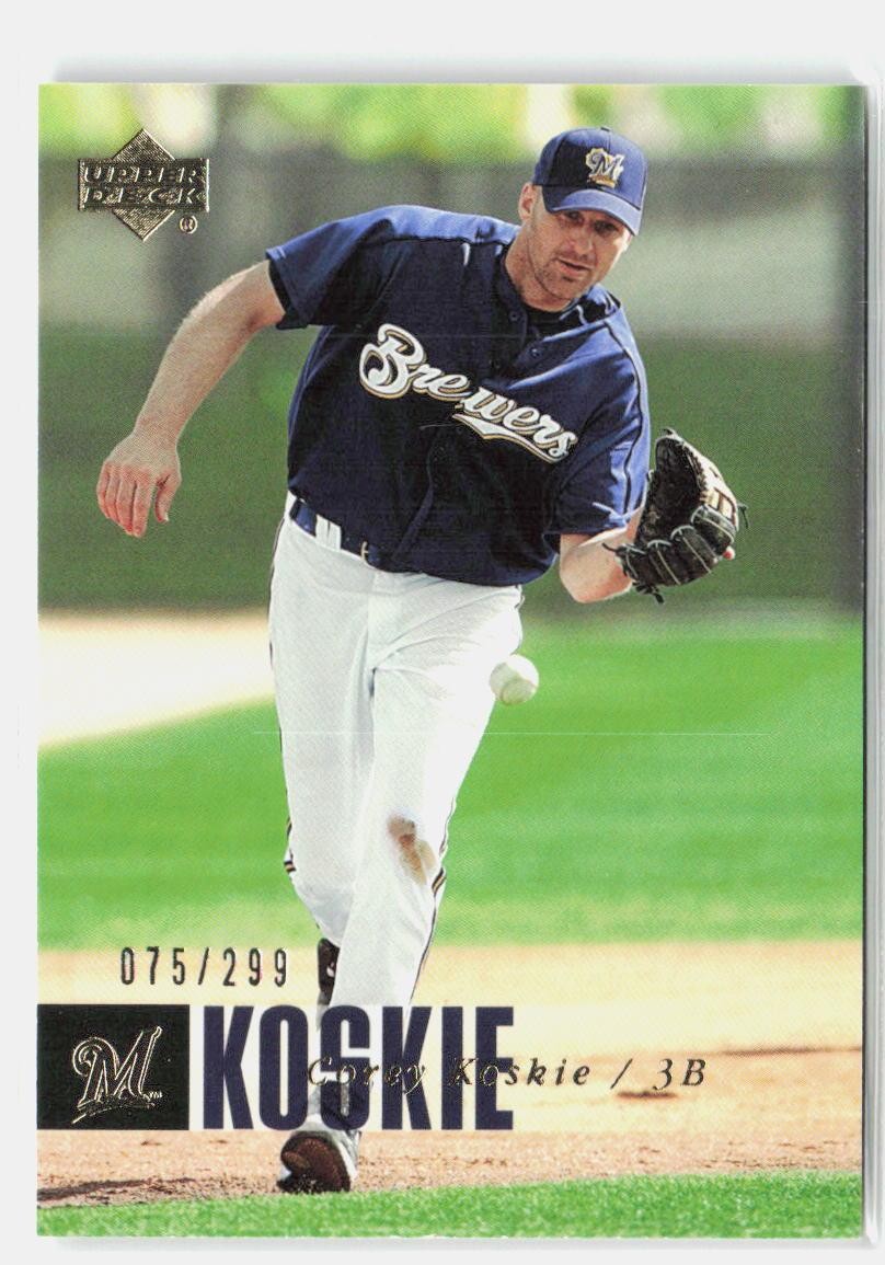 2006 Upper Deck #679 Corey Koskie Gold #/299