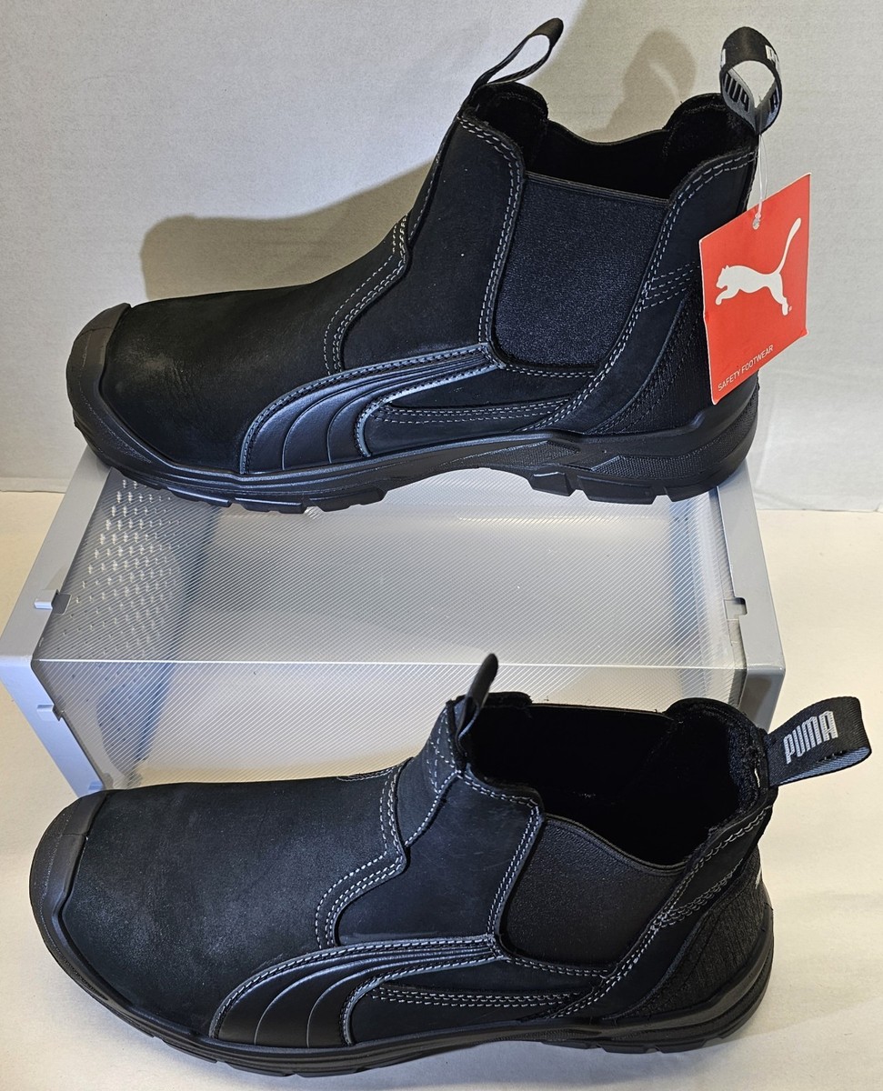 Puma Men's Tanami Black Mid PCV Free/Oil Resistant/Slip Resistant
