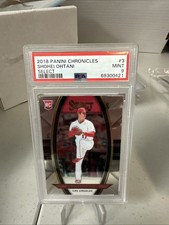 2018 Panini Chronicles Select Shohei Ohtani RC #3 PSA 9