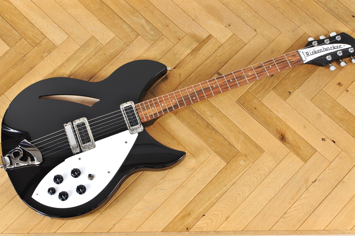 Rickenbacker 330 JG Jetglo Made in USA Semi‑Hollow Electric Guitar w/ Hard Case