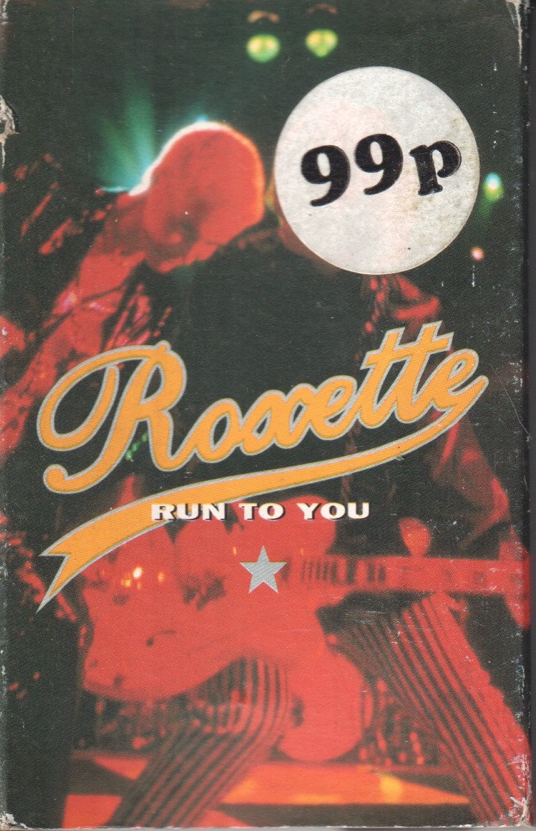 Roxette Run To You cassette UK Emi 1994 cassette single with card outer sleeve