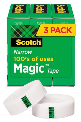 Scotch  Magic Tape 810H3 1/2 in x 1296 in