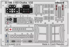 1/32 I-153 Chaika ICM Zoom Series Etched Parts Plastic Model