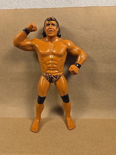 1984 LJN WWF Superstars Jimmy Snuka 8 Figure Titan...