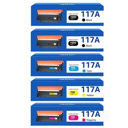Yowell 117A Toner Pack compatibel met HP 117A voor toner HP Color Laser MFP 178nwg voor HP Color Laser MFP 179fwg 179fnw 178nw 150nw 150w 178 179 W2070A W2071A W2072A W2073A (verpakking Yowell 117A Toner Pack compatibel met HP 117A voor toner HP Color Laser MFP 178nwg voor HP Color Laser MFP 179fwg 179fnw 178nw 150nw 150w 178 179 W2070A W2071A W2072A W2073A (verpakking