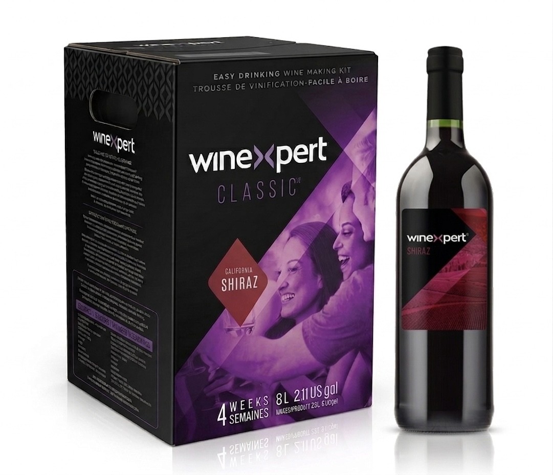 Winexpert Classic Californian Shiraz Red Wine Kit 30 Bottle Homebrew Brewing