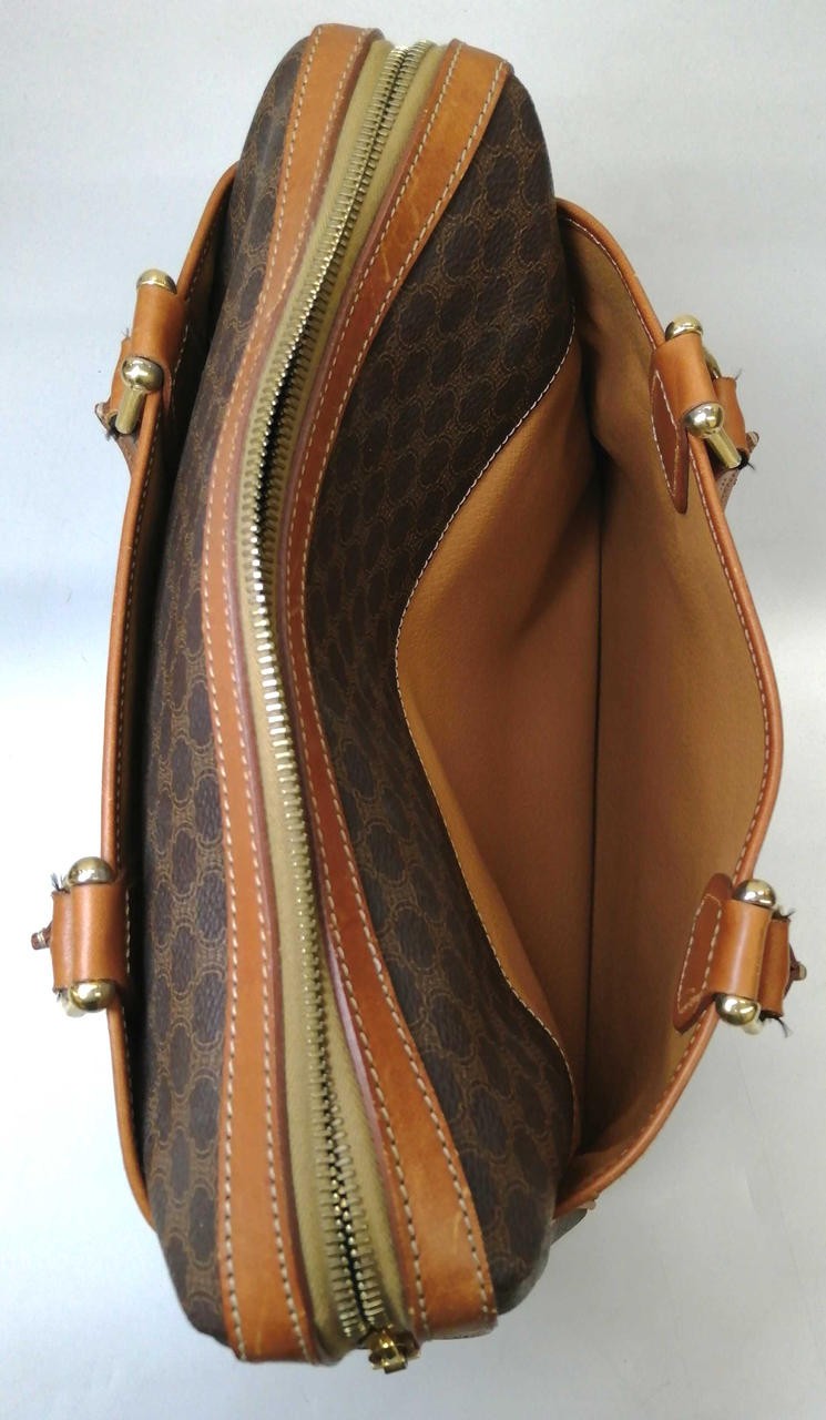 Handbag Model Macadam Pattern Brown CELINE - image 11