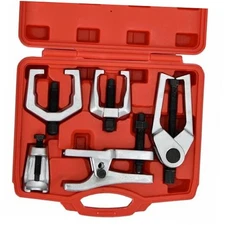 5-in-1 Ball Joint Separator, Pitman Arm Puller, Tie Rod End Tool Set for Front 