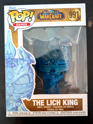 Funko Pop! Games – Lich King De World Of Warcraft – Figura De Vinilo De 9.5 Cm | Regalo Oficial Para Fans Del Videojuego