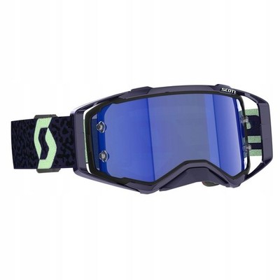 Prospect Amplifier Motocross Brille Blau Chrom Violett Enduro Mx