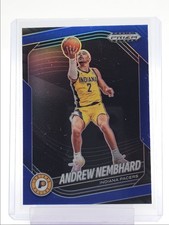 ANDREW NEMBHARD 2024-25 PANINI PRIZM BLACK BASKETBALL BLUE PACERS /199 Q6846