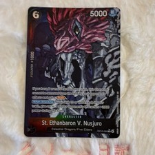 St. Ethanbaron V. Nusjuro (Alternate Art) OP13-080 Carrying on His Will Foil