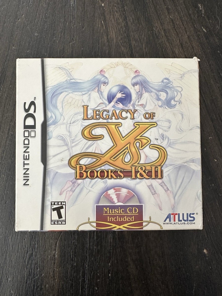Legacy of Ys: Books I & II (Nintendo DS, 2009) for sale online | eBay