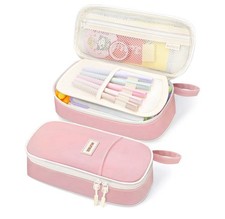 Large Capacity Pencil Case Zipper Pen Bag School Student Organizer Pouch Bag NEW