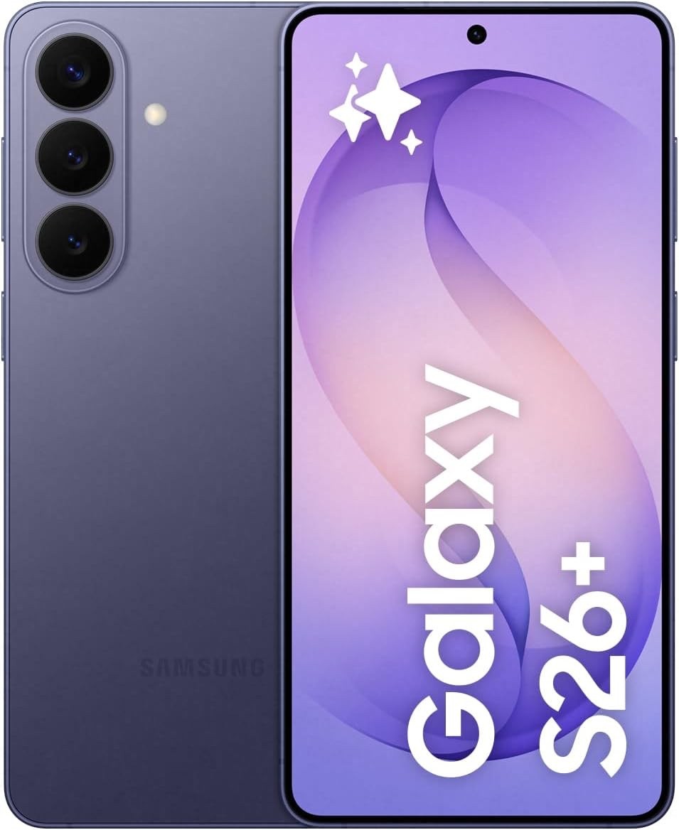 Samsung Galaxy S26+ Plus 5G 256GB 12GB RAM Dual SIM Unlocked Smartphone Violet