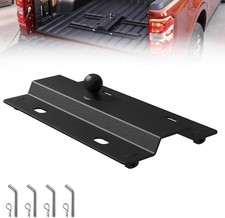 Universal 30,000 lbs Gooseneck Hitch Plate Fit for 5th Wheel Rails
