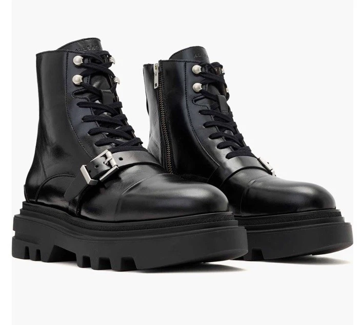 AllSaints Biker Boots for Women for sale | eBay