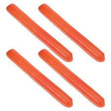 4 Pcs Simulated Hot Dog Model Realistic Fake Food Artificial Foods for Display
