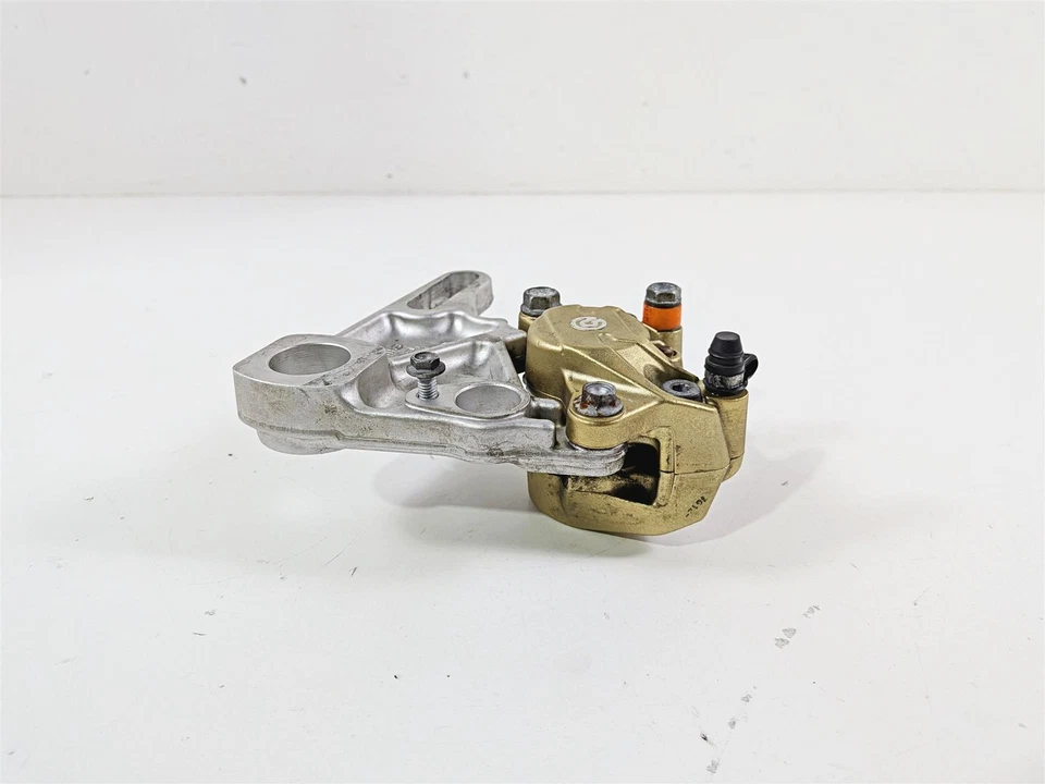 2008 Aprilia RSVR 1000 Factory Rear Brembo Brake Caliper Gold AP8113897 - Image 3 of 4