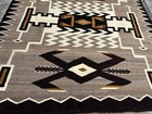 AN ATTRACTIVE SQUARE SIZE,STORM PATTERN NAVAJO RUG 5’4” X 5’1” — photo 8