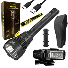 Nitecore MH40 PRO Ultra Bright Long Range Hunting Flashlight -3500 Lumens w/ CL1