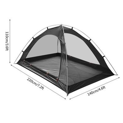 2 Person Ultraleicht Camping Innen Netz Zelt Sommerreise Wandern Mesh Zelt