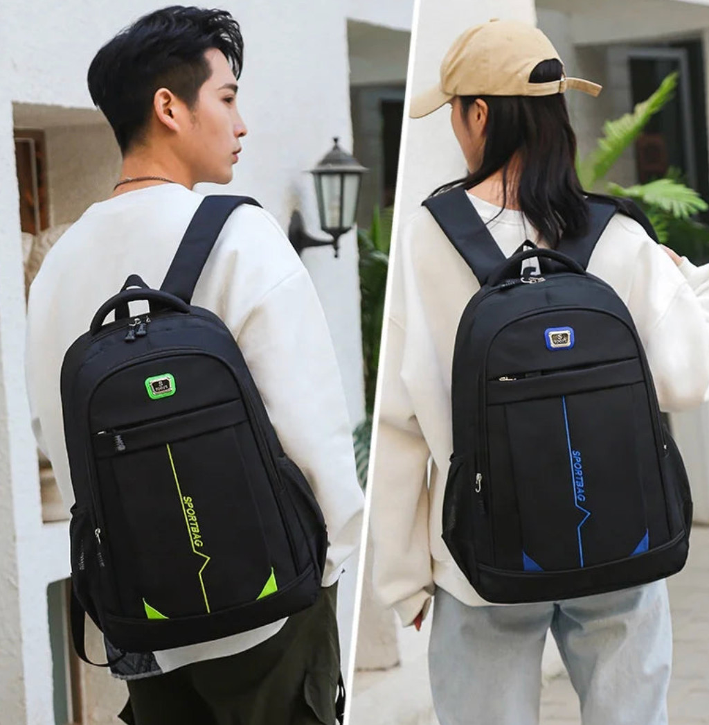 Orange Large Capacity Waterproof Laptop Backpack &ndash; School, Travel & Business Bag