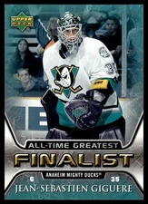 2005-06 Upper Deck NHL All-Time Greatest Finalist Hockey Pick Your Card