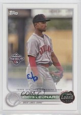 2022 Topps Pro Debut Auto Eddys Leonard #PD-95 Auto 0zg8