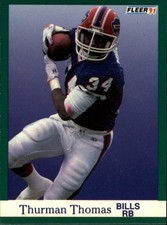 1991 Fleer Football (1-220) - You Pick - FREE SHIPPING 5+ Cards READ NM