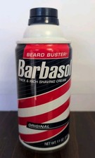 Vintage New Full Barbasol Original Shaving Cream Beard Buster 11 oz Can Pfizer