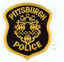 PENNSYLVANIA PA PITTSBURGH POLICE NICE 3 1/2" SHOULDER PATCH SHERIFF