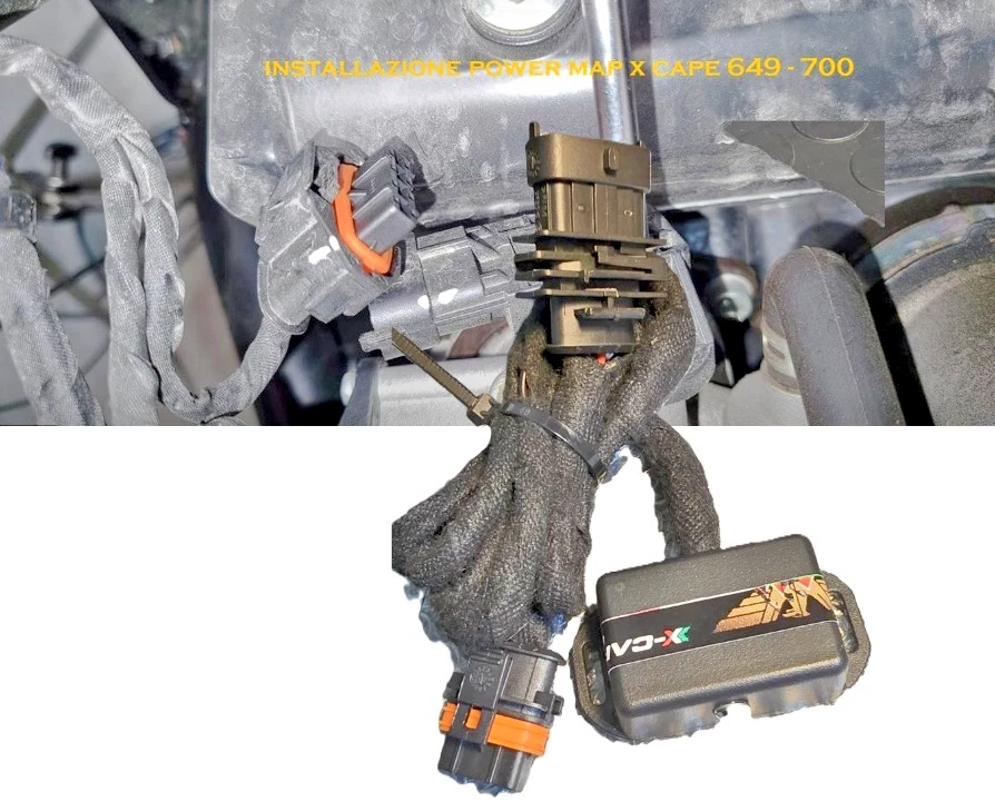 Centralina AGGIUNTIVA  X-CAPE 649 700 Seimezzo CALIBRO !!!! PLUG IN 1 MINUTO! - Imagen 4 de 4