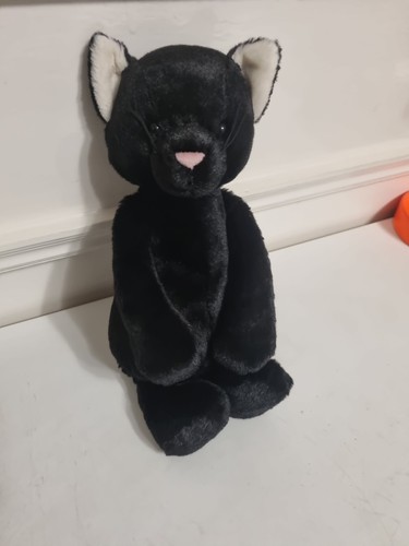 Brandneu mit Etikett Jellycat "I am Medium Bashful Black Kitten" BAS3BKITN Black & White Cat - Bild 2 von 17