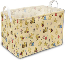 Winnie Nursery Hampers with Handles, the Pooh Nursery Storage Basket, Classic Wi
