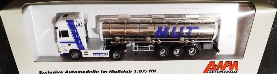 AWM 74004 Camion cisterna autoarticolato 5 assi DAF "MUT" - scala H0 - Immagine 3 di 4
