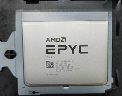 AMD EPYC 7543 Milan CPU processor 2.8GHz 32 core 64 thread L3 cache 225W