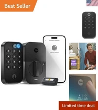 Assure Lock 2 Touch - Black Fingerprint Smart Door Lock with Wi-Fi Connectivity