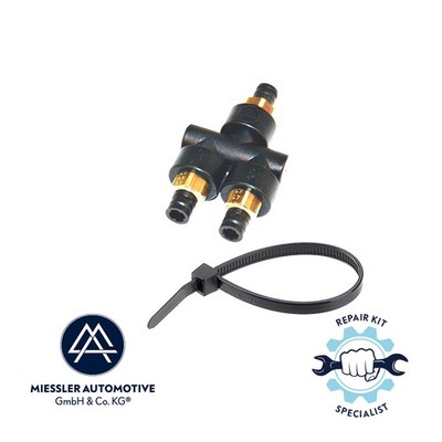 Y-Verbinder für 6mm Luftleitung, M10x1 VOSS Einschraubung